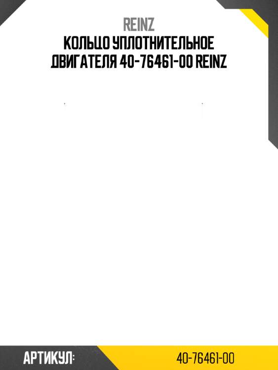 Кольцо уплотнительное двигателя 40-76461-00 reinz