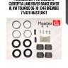 Ремкомплект тормозного суппорта + поршень | перед | master kit 77a1211