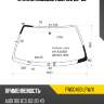 Стекло лобовое audi 100 82-90 xyg fw00463 lfw/x