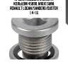 Пробка поддона с уплотн. кольцом 45890, m16x1.5mm, renault logan/sandero/duster 1.4-1.6