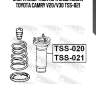 Опора амортизатора задн левая toyota camry v20/v30 tss-021