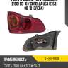 Фонарь задний toyota corolla e150 06-10  sat st-212-19q3l