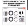 Ремкомплект тормозного суппорта+поршень renault koleos 09-08-, nissan pathfinder r51 01-05 77a3712 masterkit