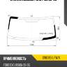 Стекло лобовое ford f150 03-08 xyg dw01851 lfw/x