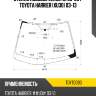 Стекло лобовое lexus rx 03-09  kmk toyt0093