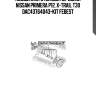 Подшипник ступицы передний nissan primera p12, x-trail t30 dac43764043-kit febest