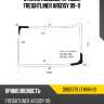 Стекло лобовое правое freightliner argosy 99-11 xyg dw01379 lfw/rh/x