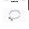 Хомут трубы глушителя d=114.5 ,man f2000