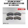 Bp43133 колодки дисковые передние, mitsubishi galant/outlander 2.0/2.5/2.4gdi 89-/l200 2.5d 96-