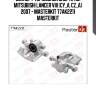 Суппорт тормозной зад.  прав. mitsubishi lancer viii (cy_a, cz_a) 2007 - masterkit 77ak2211 masterkit