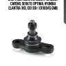 Опора шаровая kia ceed (pro ceed), carens, serato, optima, hyundai elantra (hd), i30 (06-) 01110045 gmb