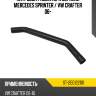 Патрубок радиатора верхний mercedes sprinter  sat st-2e0122101