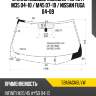 Стекло лобовое молдинг infiniti m35 04-10  fuyao 59a9agnblvw