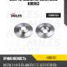 Диск тормозной передний mazda 3 1.4/1.6 03/mazda 5 r15 1.8/2.0/2.0d 03 (trw df4384) k000163 miles