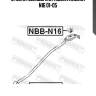 Втулка кулисы кпп, nissan almera n16 01-05