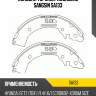 Колодки тормозные бар. hyundai getz 1.1-1.6 02- c абс (d 203mm) sa133 sangsin