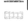 Прокладка гбц!\ dacia duster/logan/sandero 1.5dci 10>