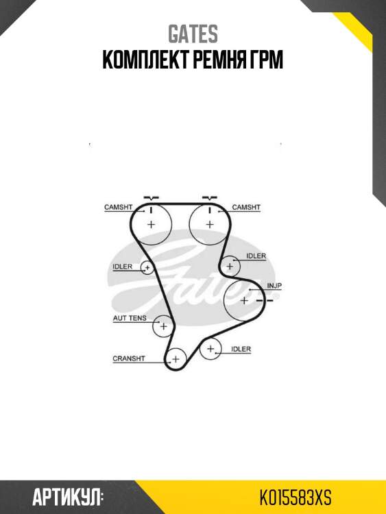 Комплект ремня грм