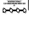 Прокладка коллектора выпускного, renault clio/kangoo/megane/modus 1.5dci 01-