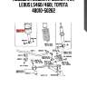 Подушка пневматическая fr rh lexus ls460/460l toyota 48010-50262