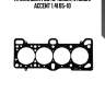 Прокладка гбц (0.45mm), hyundai accent 1.4i 05-10
