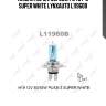 Лампа h19 12v 60/55w pu43t-3 super white lynxauto l11960b