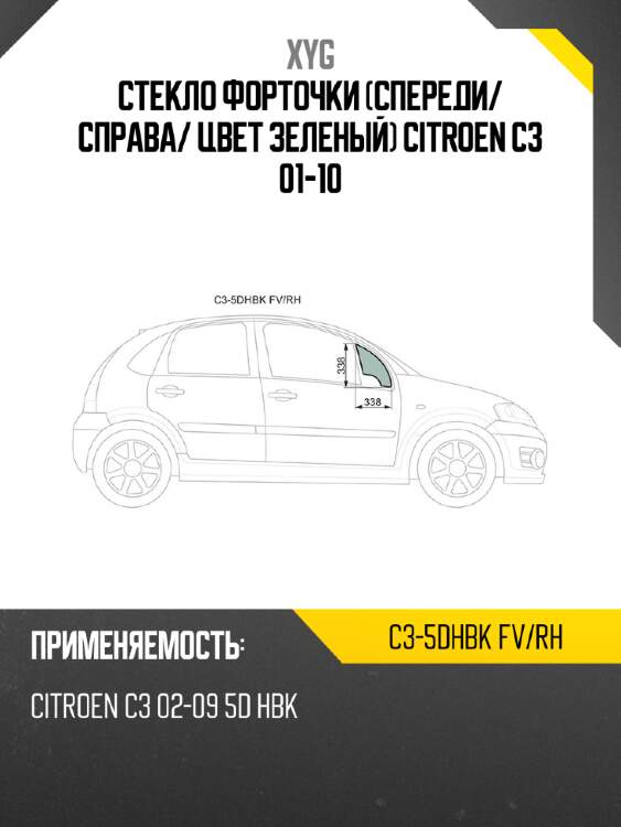 Xyg стекло форточки спереди xyg c35dhbkfvrh