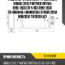 Радиатор отопителя /ti-guar для honda civic partner orthia 1995-2001 cr-v rd1 1999-2001  tg-rih0046  (hdhrd1136) sthd073950 ndh2050 79110s04j21