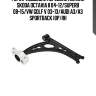 Рычаг подвески передний нижний skoda octavia ii 04-12/superb 08-15/vw golf v 03-13/audi a3/a3 sportback (8p) rh