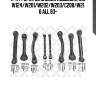 К-кт рычагов задней подвески, mb w124/w201/w202/w203/c208/w210 all 83-