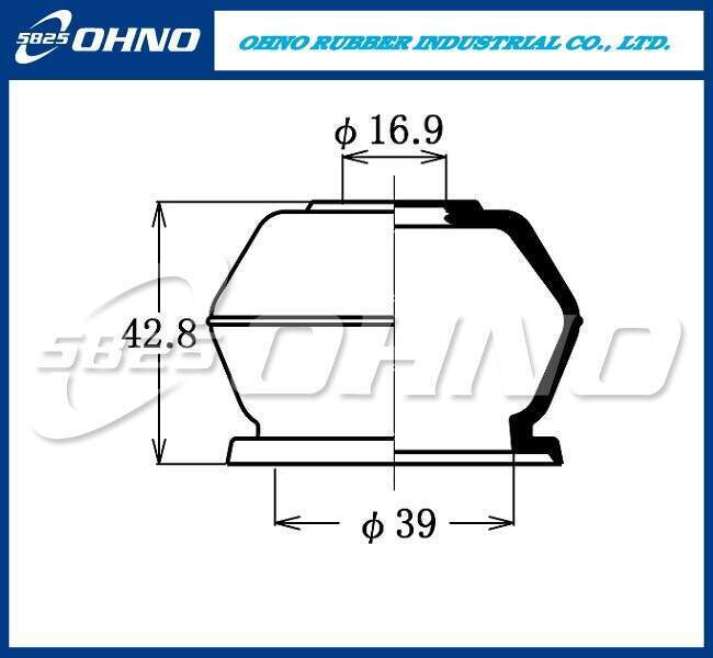 5-825 пыльник шаровой опоры 5`825  dc1636