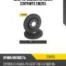 Диск тормозной передний zentparts z06255