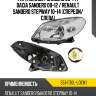 Фара renault sandero 09-14  depo 551-1170l-ldem1