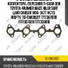 Прокладка выпускного коллектора /ti-guar для toyota 4runner hiace hilux surf land cruiser /1996- /1kzt 1kzte 1kdftv  tg-emg0027  1717367030 1717367020 1717330010
