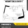 Стекло лобовое датчик дождя xyg cad-srx-10-vcs lfw/x