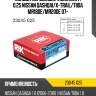 Кольца поршневые комплект 0,25 nissan qashqai riken 23045 025