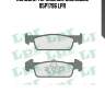 Колодки тормозные дисковые 05p1796 lpr