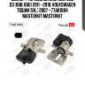 Суппорт тормозной зад. лев. audi q3 (8ub, 8ug) 2011 - 2018, volkswagen tiguan (5n_) 2007 - 77ak1684 masterkit masterkit