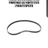 Ремень поликлиновый (epdm, power max) uaz hunter 31519 lynxauto 6pk1210