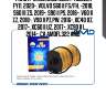 Фильтр масляный geely tugella fy11, 2020-, volvo s60 ii fs/fh, -2018, s60 iii zs, 2019-, s90 ii ps, 2016-, v60 ii zz, 2018-, v90 ii pz,pw, 2016-, xc40 xz, 2017-, xc60 ii uz, 2017-, xc90 ii l_, 2014-, ca amdfl322 amd