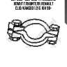 931-966f=932-966f [7701655218] хомут глушителя, renault clio/kangoo 1.2i & 16v 98-