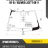 Стекло лобовое chevrolet cruze 09-15  fuyao 3026agsblvi